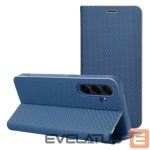 Kaaned - kaaned OEM  Flip case for Samsung A54 5G Luna Book Carbon blue 