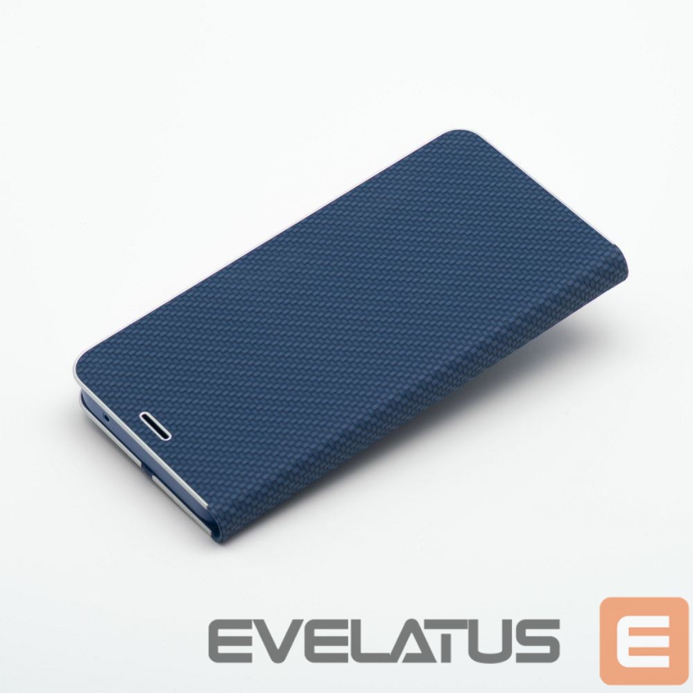 Kaaned - kaaned OEM Flip case for Samsung A54 5G Luna Book Carbon blue