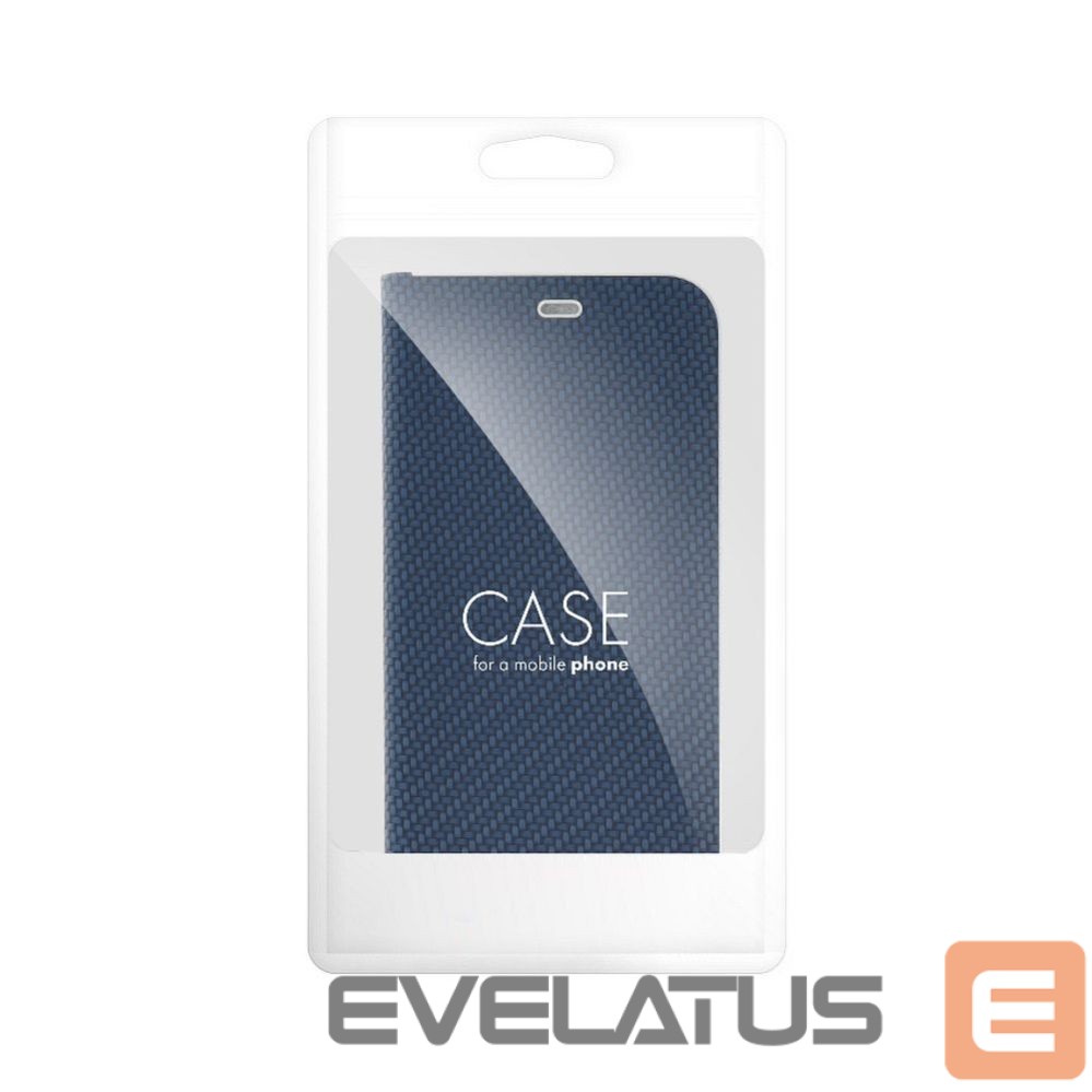 Kaaned - kaaned OEM Flip case for Samsung A54 5G Luna Book Carbon blue