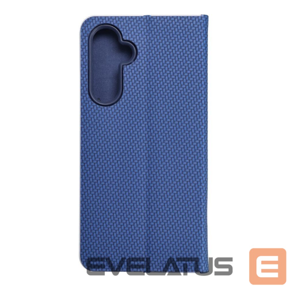 Kaaned - kaaned OEM Flip case for Samsung A54 5G Luna Book Carbon blue