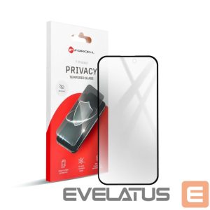 Kaitseklaasid Forcell - Tempered glass to iPhone 12 / 12 PRO Forcell Privacy Glass black 