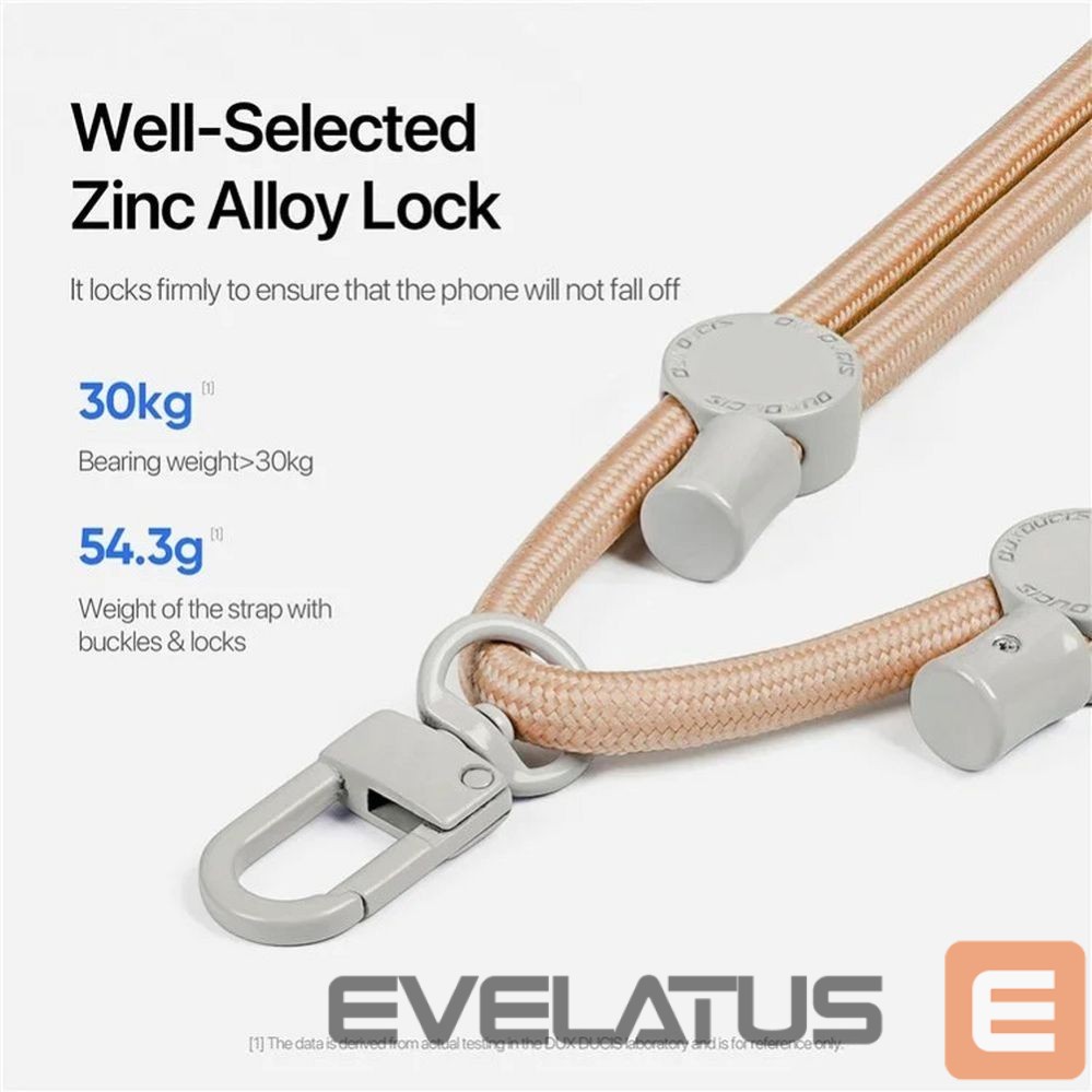 Rõngahoidja Dux Ducis Universal DUX DUCIS Plaz - cross-body phone strap - amber Amber