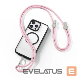 Rõngahoidja Dux Ducis  DUX DUCIS Plaz - cross-body phone strap - light pink 
