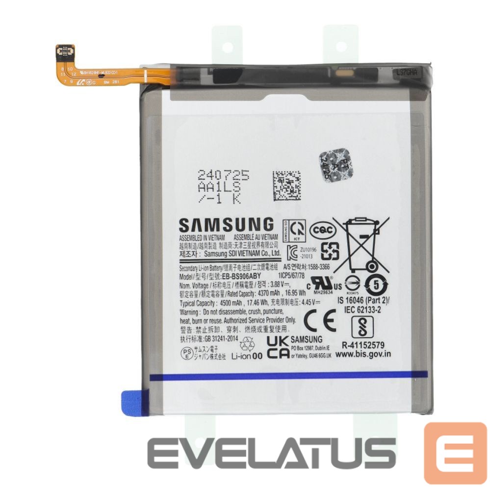 Aku Samsung ServicePack Battery EB-BS906ABY for SAMSUNG S22 PLUS GH82-27502A