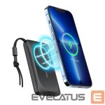 Väline aku Veger  Powerbank compatible with Magsafe Veger MagOn (VP1151 / W1151) PD QC3.0 2A 20W with wireless charging 10000 mAh white 