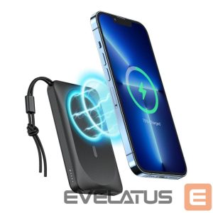 Väline aku Veger  Powerbank compatible with Magsafe Veger MagOn (VP1151 / W1151) PD QC3.0 2A 20W with wireless charging 10000 mAh white 