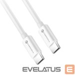 Kaabel Forcell  Cable USB C to USB C Forcell F-Energy QC4.0 PD 5A 100W 3 m C339 white 