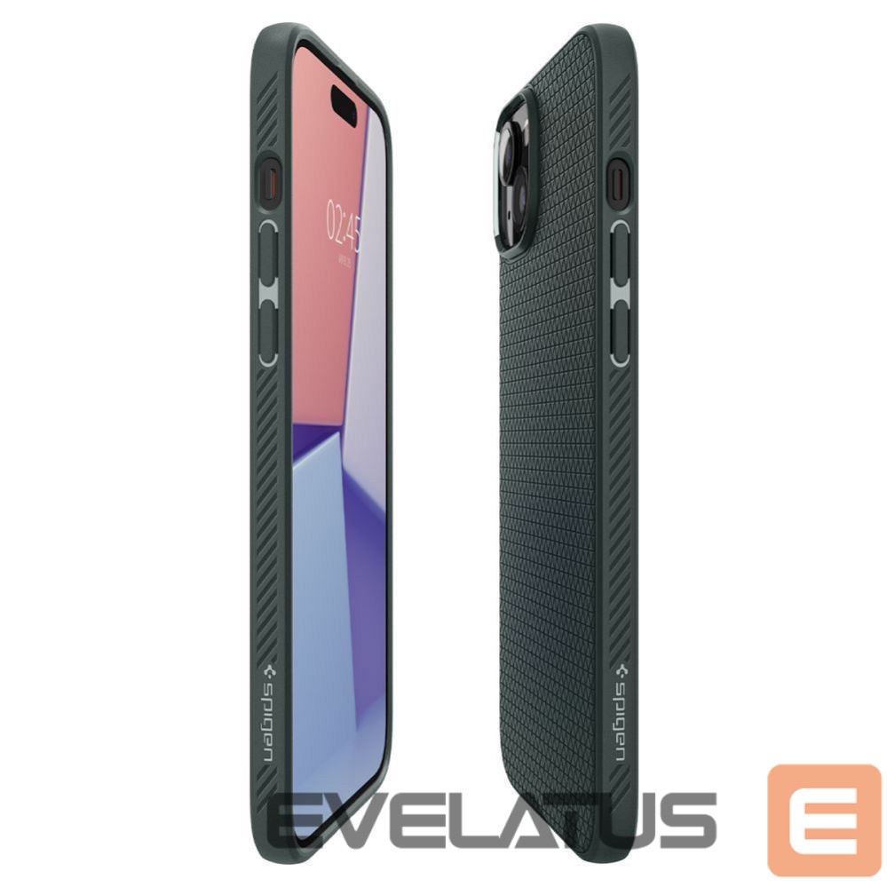 Tagakaaned Spigen SPIGEN case LIQUID AIR for IPHONE 15 abyss green