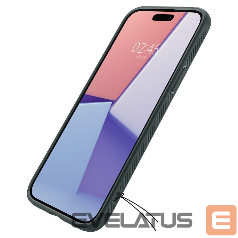 Tagakaaned Spigen SPIGEN case LIQUID AIR for IPHONE 15 abyss green