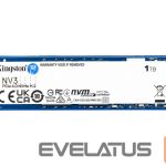 Kõvaketas SSD Kingston  SSD | NV3 | 1000 GB | SSD form factor M.2 2280 | Solid-state drive interface PCIe NVMe Gen 4.0 (x4) | Read speed 6000 MB/s | Write speed 4000 MB/s 