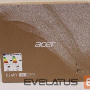 Monitorid Acer  SALE OUT.  Vero B8 B248YEbemiqprcuzx 23.8" IPS 1920x1080/16:9/4ms/300/100M:1/DP,HDMI/Audio Out/Webcam/Black |  | Vero B8 B248YEbemiqprcuzx | 23.8 " | IPS | 16:9 | 100 Hz | 4 ms | 1920 x 1080 pixels | 300 cd/m² | HDMI ports quantity 1 | Black | Warranty 24 month(s) | DAMAGED PACKAGING 