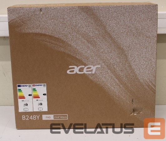 Monitorid Acer SALE OUT. Vero B8 B248YEbemiqprcuzx 23.8" IPS 1920x1080/16:9/4ms/300/100M:1/DP,HDMI/Audio Out/Webcam/Black | | Vero B8 B248YEbemiqprcuzx | 23.8 " | IPS | 16:9 | 100 Hz | 4 ms | 1920 x 1080 pixels | 300 cd/m² | HDMI ports quantity 1 | Black | Warranty 24 month(s) | DAMAGED PACKAGING