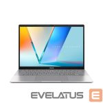 Sülearvuti Asus  Vivobook S14 | Cool Silver | 14 " | IPS | WUXGA | 1920 x 1200 pixels | Anti-glare | Intel Core i5 | i5-13420H | 16 GB | DDR5 | Solid-state drive capacity 512 GB | Intel UHD Graphics | Windows 11 Home | 802.11ax | Bluetooth version 5.3 | Keyboard language US | Keyboard backlit | Warranty 24 month(s) 