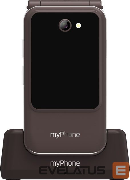 Mobiiltelefon MyPhone Harmony LTE Praline Collection | Brown | 2.8+1.44 " | IPS | 48 MB | 128 MB | Single SIM | MicroSD | 3G | Bluetooth | 5.1 | Main camera resolution 2 MP | 1300 mAh
