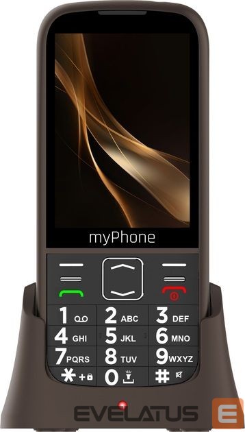 Mobiiltelefon MyPhone Halo 4 Plus LTE Praline Collection | Brown | 3.5 " | IPS | 48 MB | 128 MB | Dual SIM | MicroSD | 3G | Bluetooth | Main camera resolution 2 MP | 2500 mAh