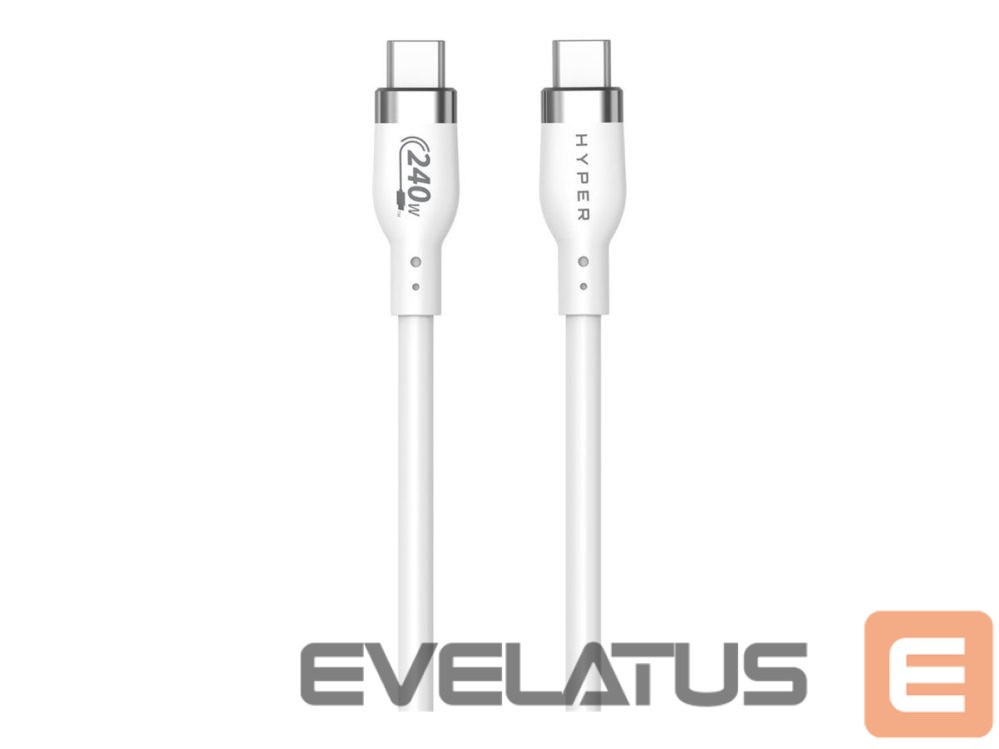 Kaabel HYPER | 2M Silicone 240W USB-C Charging Cable | USB-C to USB-C