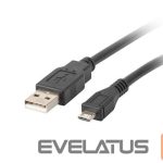 Kaabel Lanberg  Micro USB to USB Type-A 2.0 Cable, 1 m | CA-USBM-10CC-0010-BK | Micro USB to USB Type-A 