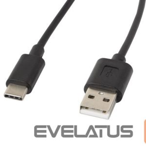 Kaabel Lanberg  USB Type-A to USB Type-C 2.0 Cable, 1.8 m | CA-USBO-10CC-0018-BK | USB Type-A to USB Type-C 
