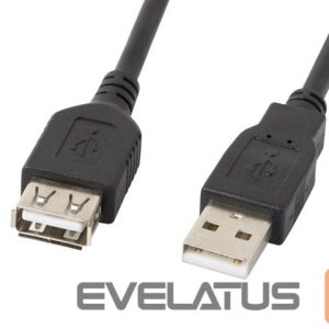 Kaabel Lanberg  USB-A 2.0 Cable, 3 m | CA-USBE-10CC-0030-BK | USB Type-A to USB Type-A 