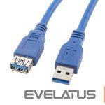 Kaabel Lanberg  USB-A 3.0 Cable, 1.8 m | CA-US3E-10CC-0018-B | USB Type-A to USB Type-A 