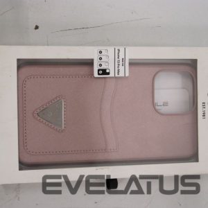 Tagakaaned Guess  SALE OUT.  GUHCP13XPSATPP iPhone 13 Pro Max 6,7" różowy/pink hardcase SaffianoTriangle Logo Cardslot DIRTY PACKAGING |  DIRTY PACKAGING