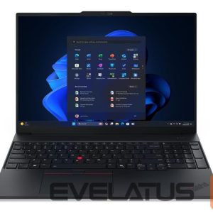 Sülearvuti Lenovo  ThinkPad E16 G3 AMD | Black | 16 " | IPS | WUXGA | 1920 x 1200 pixels | Anti-glare | AMD Ryzen 5 | 230 | 16 GB | SO-DIMM DDR5 | Solid-state drive capacity 512 GB | AMD Radeon 760M Graphics | Windows 11 Pro | 802.11ax | Bluetooth version 5.3 | Keyboard language Nordic | Keyboard backlit | Warranty 36 month(s) | Battery warranty 12 month(s) 