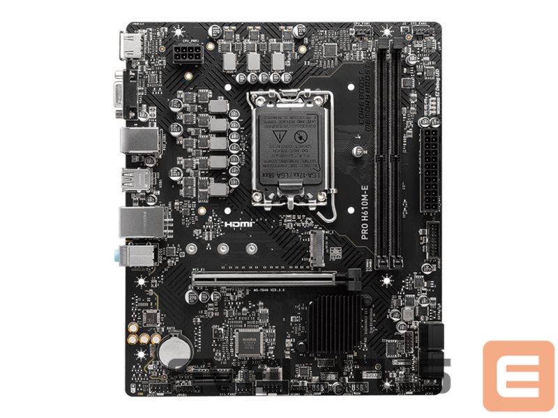 Intel protsessori emaplaat MSI PRO H610M-E |