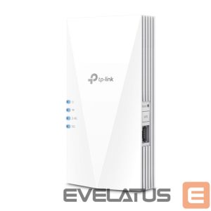 Ruuterid TP-Link  | RE600X | AX1800 Wi-Fi 6 Range Extender | 802.11ax | 2.4GHz/5GHz | Mbit/s | Mbit/s | Ethernet LAN (RJ-45) ports 1 | MU-MiMO Yes | no PoE | Antenna type 2xInternal 