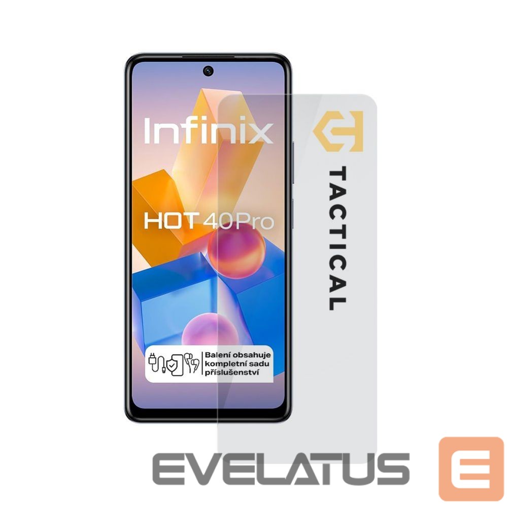 Kaitseklaasid Tactical - Tactical Glass Shield 2.5D for Infinix Hot 40 Pro Clear