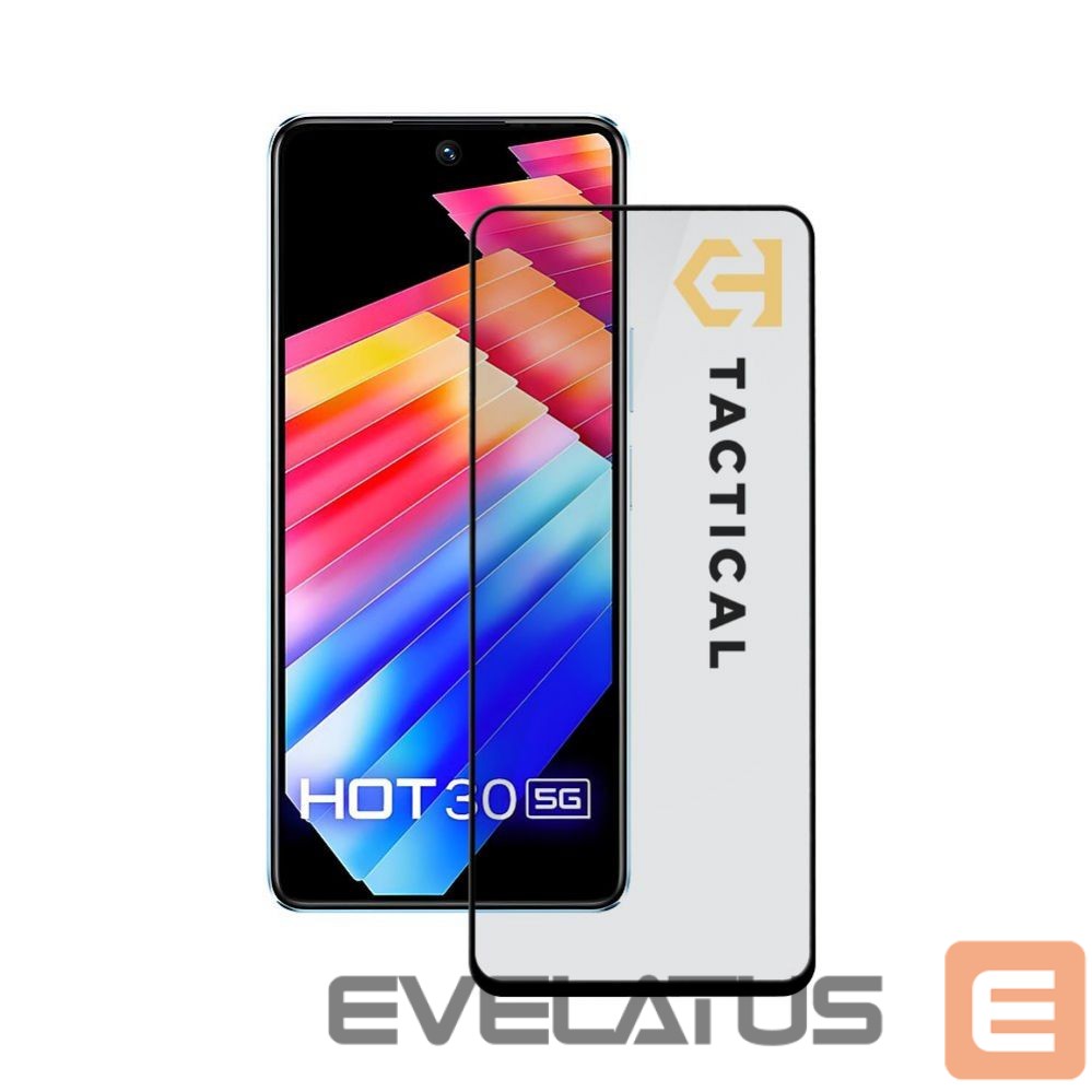 Kaitseklaasid Tactical - Tactical Glass Shield 5D for Infinix Hot 30 5G Black