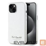 Tagakaaned Karl Lagerfeld - Karl Lagerfeld Grained PU Hotel RSG Case for iPhone 15 Grey 