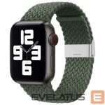 Rihm iLike  Watch 38/40/41mm Braided Fabric Strap Green