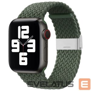 Rihm iLike  Watch 38/40/41mm Braided Fabric Strap Green