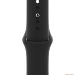 Rihm Just Must Universal JM LIQUID SILICONE case for Apple watch band 42/44/45 Black