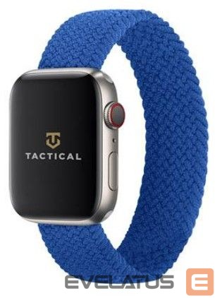 Rihm Tactical Braided String Band for Watch 1/2/3/4/5/6/7/SE 42/44/45mm size M Blue