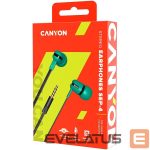Kõrvaklapid Canyon  SEP-4 Stereo earphone with microphone 1.2m flat cabl 