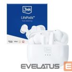 Juhtmevabad kõrvaklapid 3MK  LifePods Protection Bluetooth 5.3 ANC technology White
