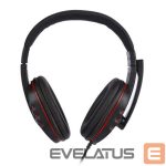 Kõrvaklapid Gembird  MHS-U-001 USB headphones USB, Glossy black, Built-in microphone 
