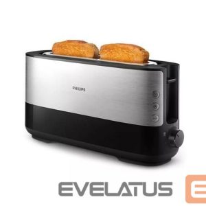Röster Philips  Toaster HD2692/90 Viva Collection Power 950 W, Number of slots 2, Housing material  Metal/Plastic, Black 