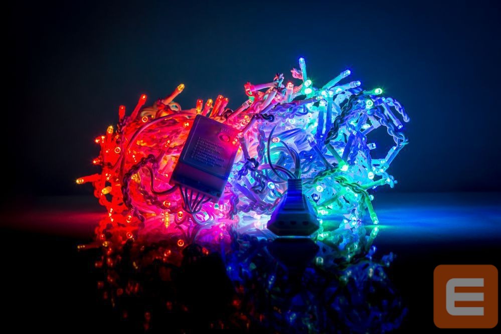 Sisevalgustid iLike N/A Diožu Lietus RS-100 100LED 5m Multi Color