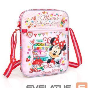 Kotid ja portfellid Disney  Premium Plecu soma meitenēm Minnie Pretty Things 3D 33215 Pink