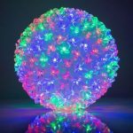 Sisevalgustid KL  50 LED bumbinas 2 color in 1 ball Multi Color