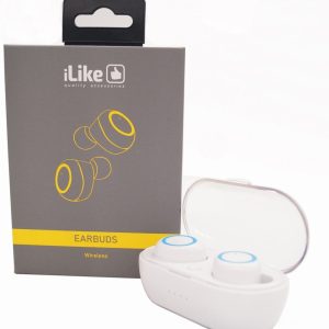 Juhtmevabad kõrvaklapid iLike  Bluetooth Earbuds IBE01 White
