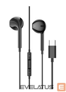 Kõrvaklapid Borofone  BM80 MAGNIFICENT HEADPHONES WITH MICROPHONE TYPE C Black
