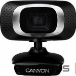 Videokaamera Canyon  Webcam 720P HD with USB2.0 connector 360 Black