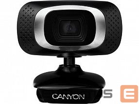 Videokaamera Canyon  Webcam 720P HD with USB2.0 connector 360 Black