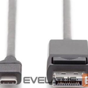 Monitori tarvik Digitus  USB Type-C adapter cable USB-C to DP, 2 m 