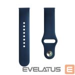 Rihm Evelatus  Evelatus watch 22mm Silicone Loop Watch Straps (S/M 110mm) Blue