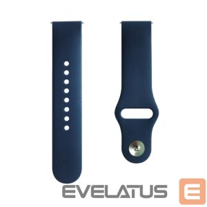 Rihm Evelatus  Evelatus watch 22mm Silicone Loop Watch Straps (S/M 110mm) Blue