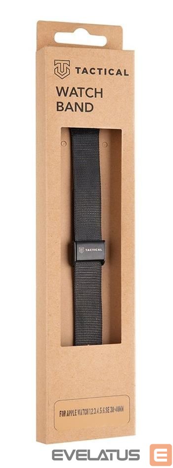 Rihm Tactical Apple Watch 38mm / 40mm Loop Slim Stainless Steel Band Black